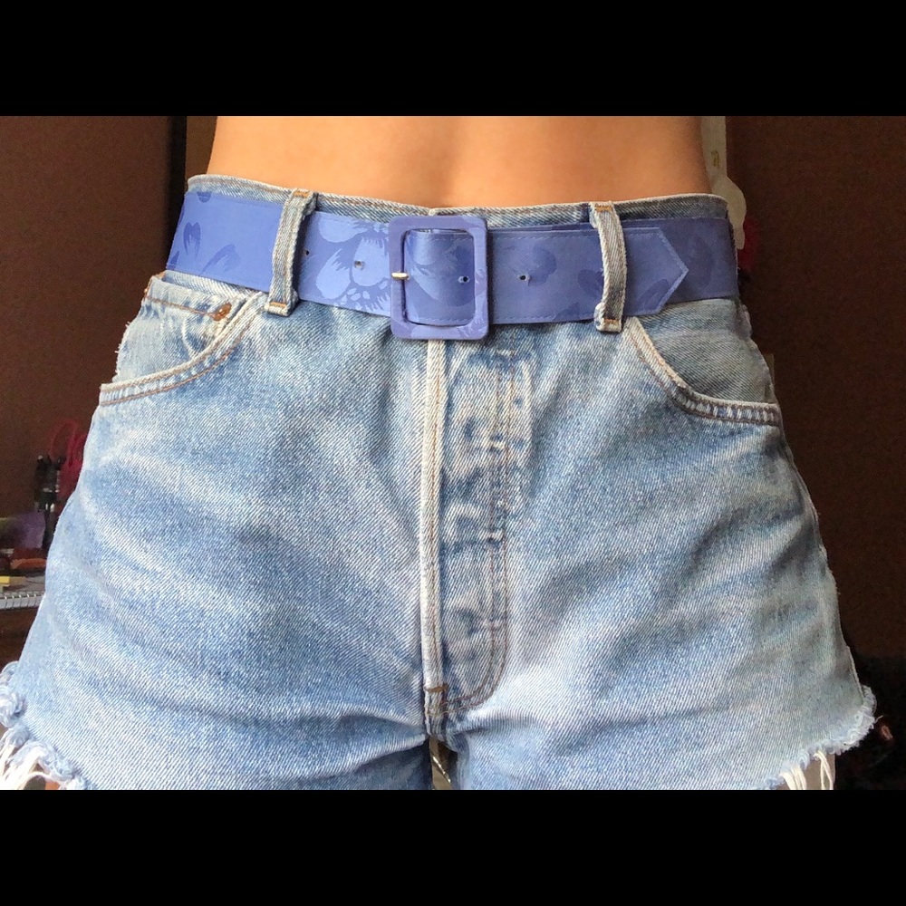 Vintage Blue Belt